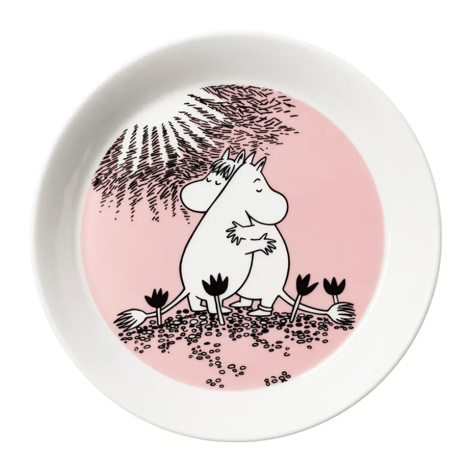 Liefde 30 jaar Moominbord, Ø19 cm