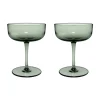 Like champagneglas coupe 10 cl 2-pack, Sage