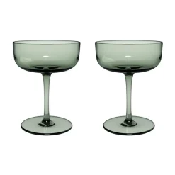 Like champagneglas coupe 10 cl 2-pack, Sage