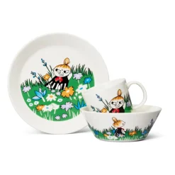 Lilla My på ängen Moominkom, Wit-multi