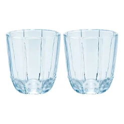 Lily waterglas 32 cl 2-pack, Blue iris