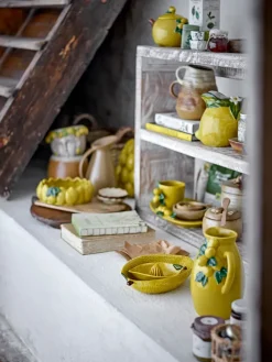 Limone kom 26x18 cm, Geel