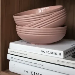 Lines kom Ø16 cm 6-pack, roze