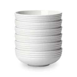 Lines kom Ø16 cm 6-pack, wit