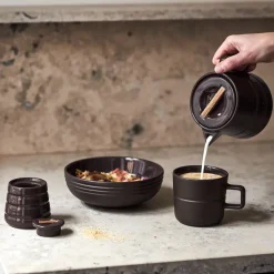 Lines suikerpot, bruin