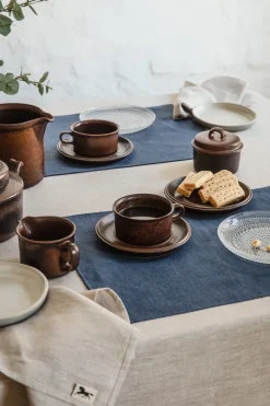 Linne tafelkleed 145x300 cm, Natuur