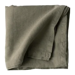 Linnen tafelkleed 175x175 cm, Olive