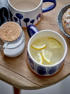 Linora mok 45 cl 3-pack, Blauw