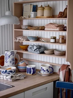 Linora mok 45 cl 3-pack, Blauw