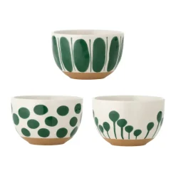 Linora schaal 58 cl 3-delig, Groen