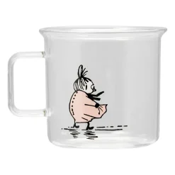 Little My glazen mok 35 cl, Transparant