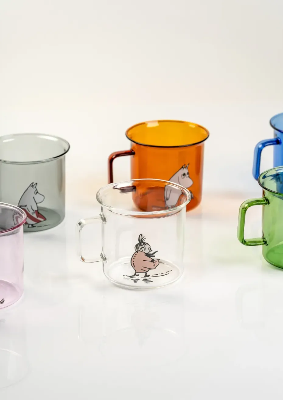 Little My glazen mok 35 cl, Transparant