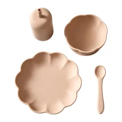 Little Poppy kinderservies 4-delig, Oatmeal