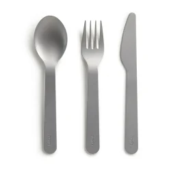 Lékué Basics To Go bestekset 3-delig, Roestvrij staal