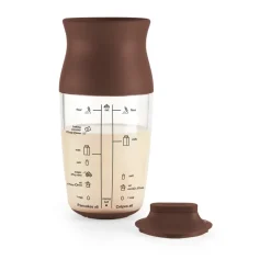 Lékué pannenkoekenmixer shaker, Bruin