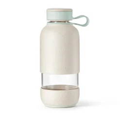Lékué To Go fles organisch materiaal 0,6 L, Beige