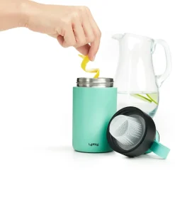 Lékué To Go geïsoleerde fles 0,5 L, Turkoois