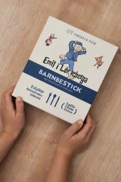 Lupo Emil kinderbestek 9-delig, Zilver