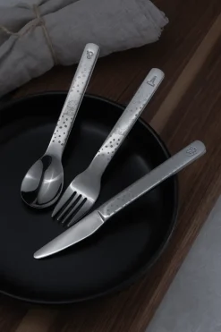 Lupo Pippi kinderbestek 9-delig, Zilver