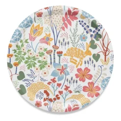 Lyckeflykt dienblad Ø38 cm, Multi