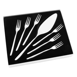 Lykke taartset 7-delig, roestvrij staal