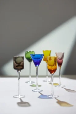 Lyngby Glas borrelglas 2,5-5 cl 6-delig, Mix