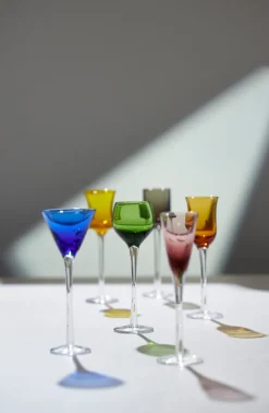 Lyngby Glas borrelglas 2,5-5 cl 6-delig, Mix