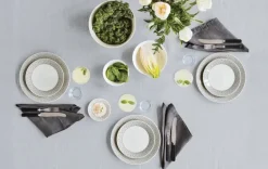 Mainio Sarastus bord Ø25 cm, Zwart-wit