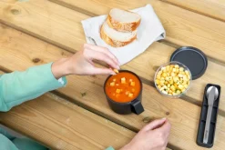 Make & Take bestekset 3-delig, Donkergrijs