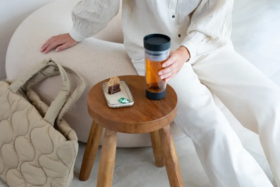 Make & Take thermosmok voor thee 36 cl, Donkergrijs