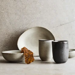 Mame serveerschaal 24 cm, Oester