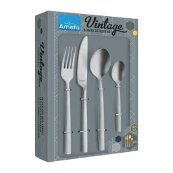 Manille Vintage bestekset 16 delen, Roestvrij staal