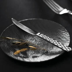 Manufacture Rock bordje Ø16 cm, zwart