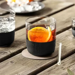 Manufacture Rock Old fashioned glas 25 cl 4-pack, Clear