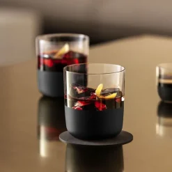 Manufacture Rock Old fashioned glas 25 cl 4-pack, Clear