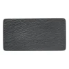 Manufacture Rock serveerschotel 18x35 cm, Zwart