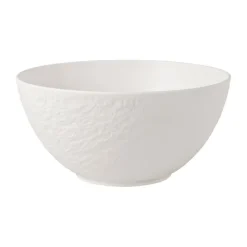 Manufacture Rock slaschaal Ø24 cm, Blanc
