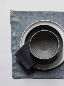 Marion placemat linnen 37x50 cm, Ocean