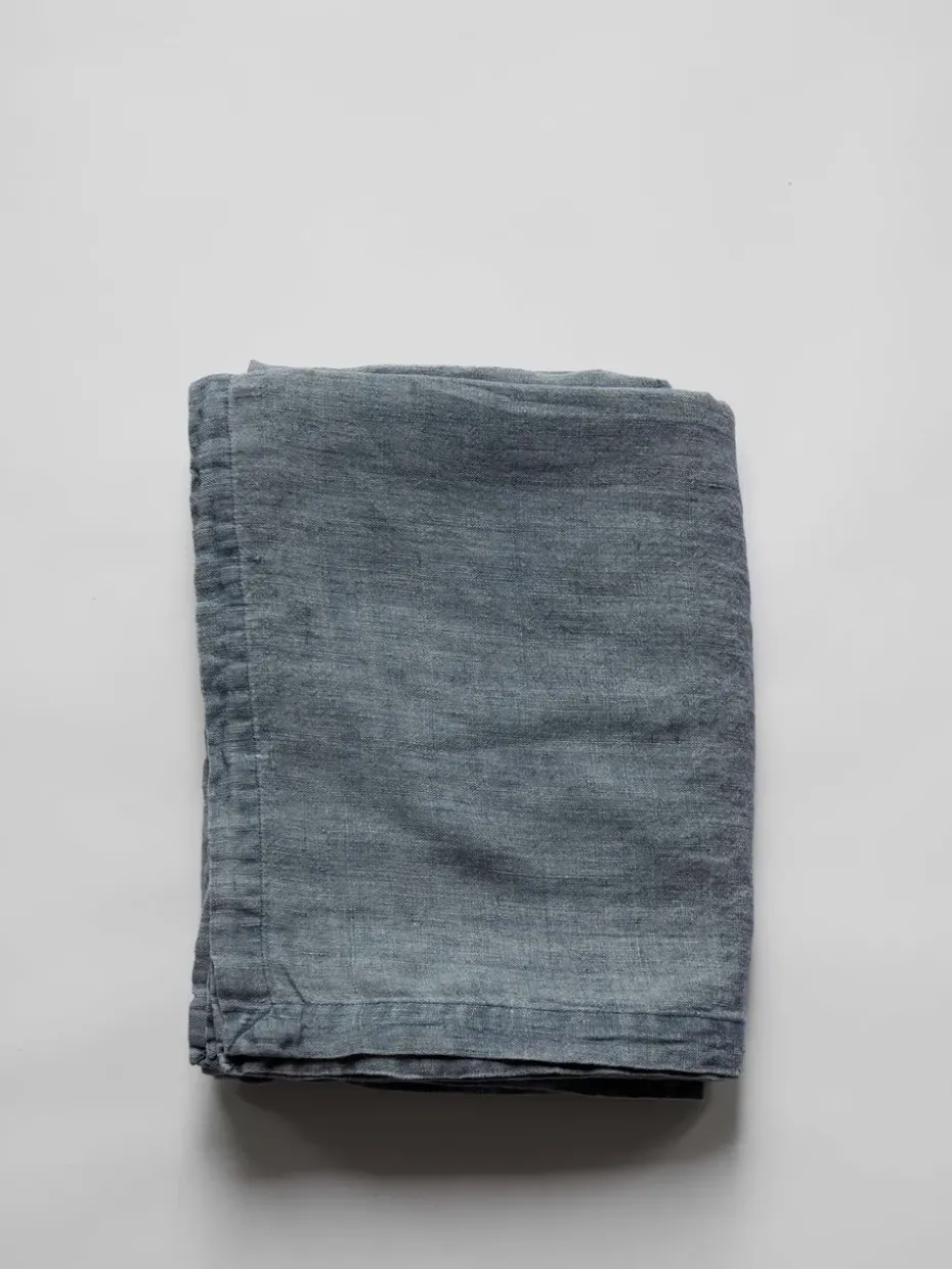 Marion tafelkleed linnen 145x270 cm, Ocean