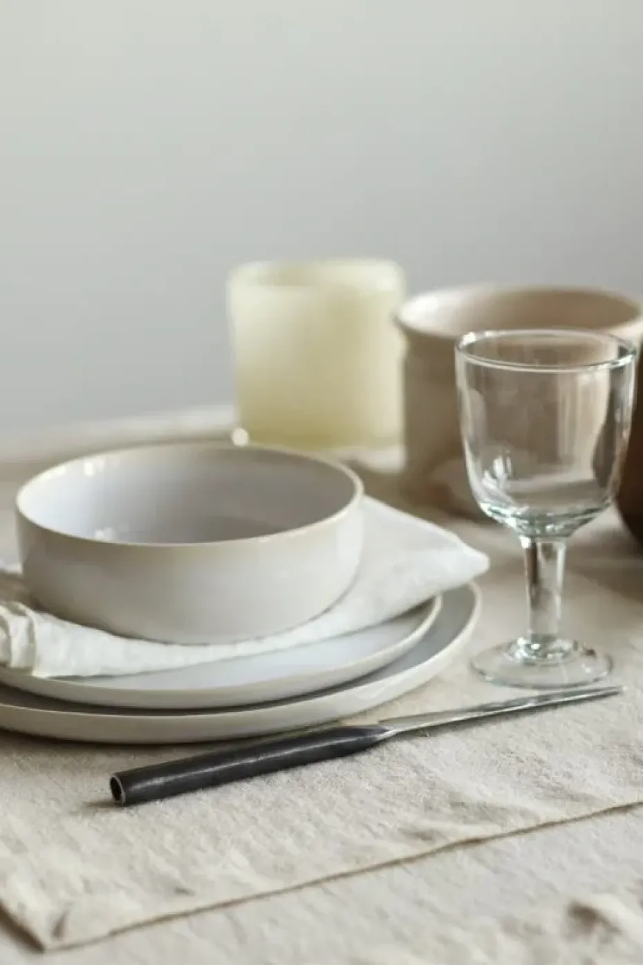 Marion tafelkleed linnen 145x270 cm, Wheat