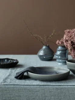 Marion tafelkleed linnen 175x175 cm, Ocean