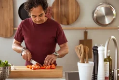 Markus grote snijplank serveerplank 20x63 cm, Acacia