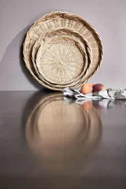 Maru broodmand medium Ø34 cm, Natuur