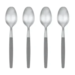 Maxime espressolepel 11 cm 4-pack, Sharkskin