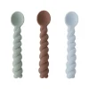 Mellow lepel 3-pack, Dusty Blue-taupe-pale mint