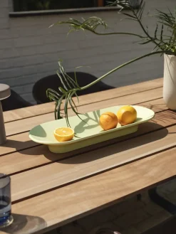 Mere schaal 51,5x21,5 cm, Light Green