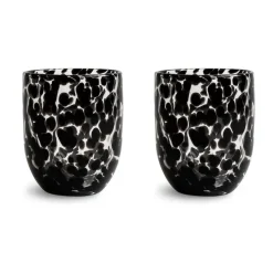 Messy glas 30 cl 2-pack, Zwart