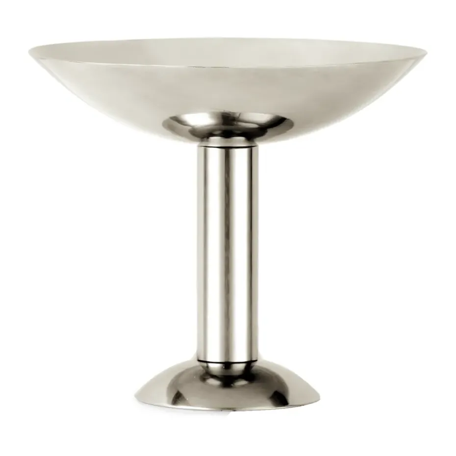 Metal champagnecoupe hoog, Roestvrij staal