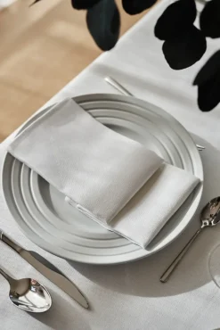 Metric servet 47x47 cm 4-pack, Wit