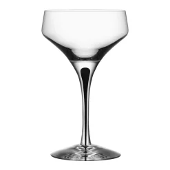 Metropol champagnecoupe 24 cl, Zwart